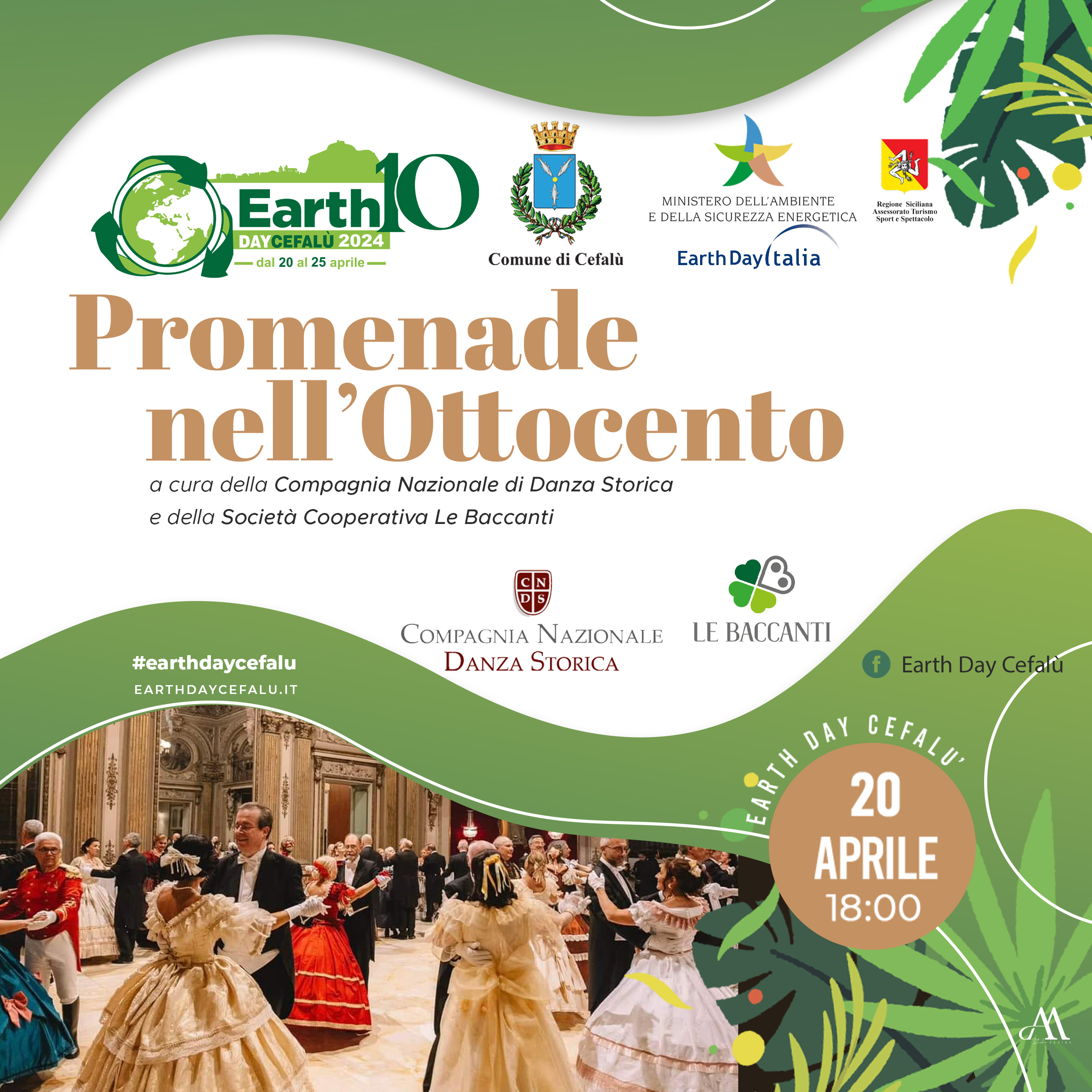 Promenade nell’Ottocento earth day cefalu 2024