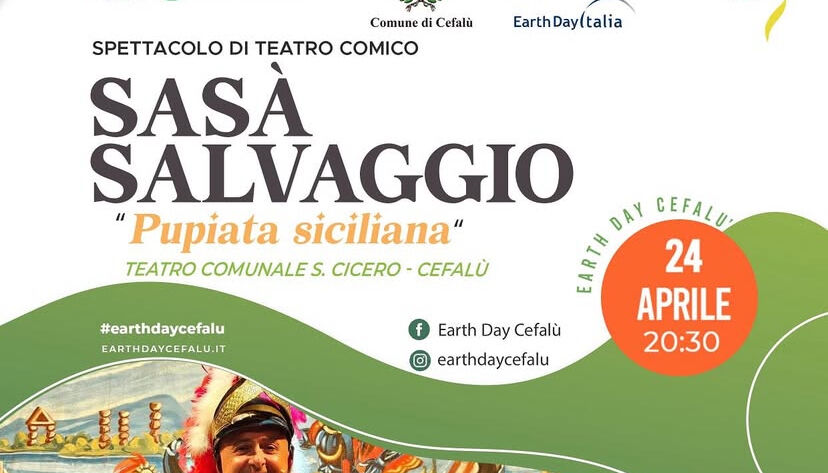 Sasà Salvaggio earth day cefalu