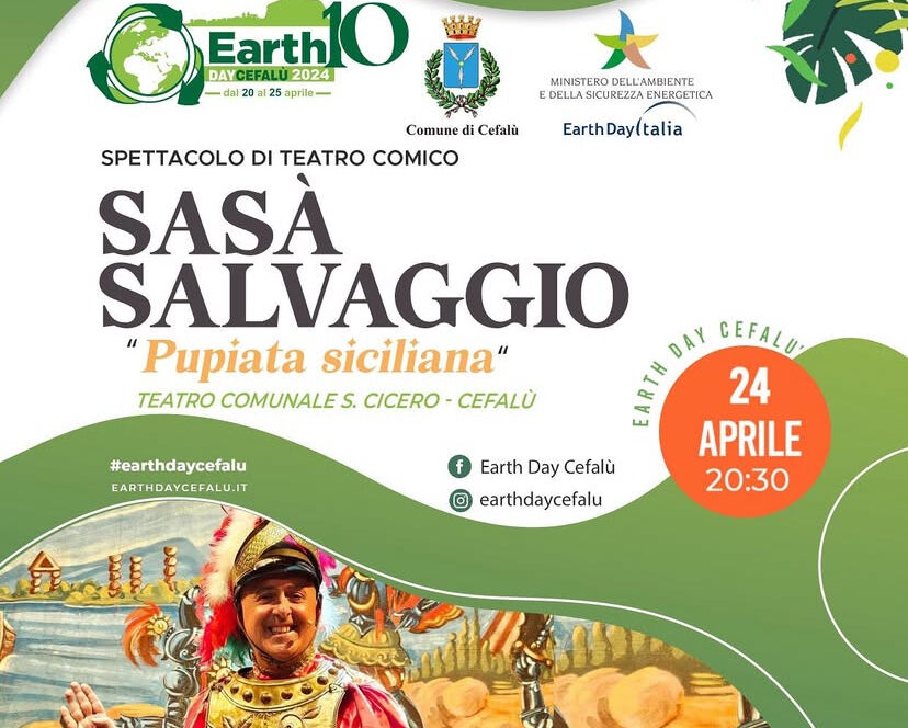 Sasà Salvaggio earth day cefalu