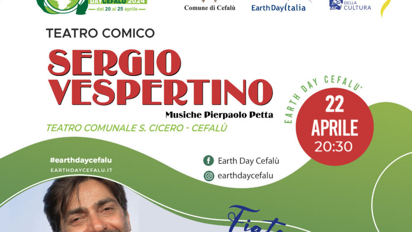 Sergio Vespertino Earth Day Cefalu