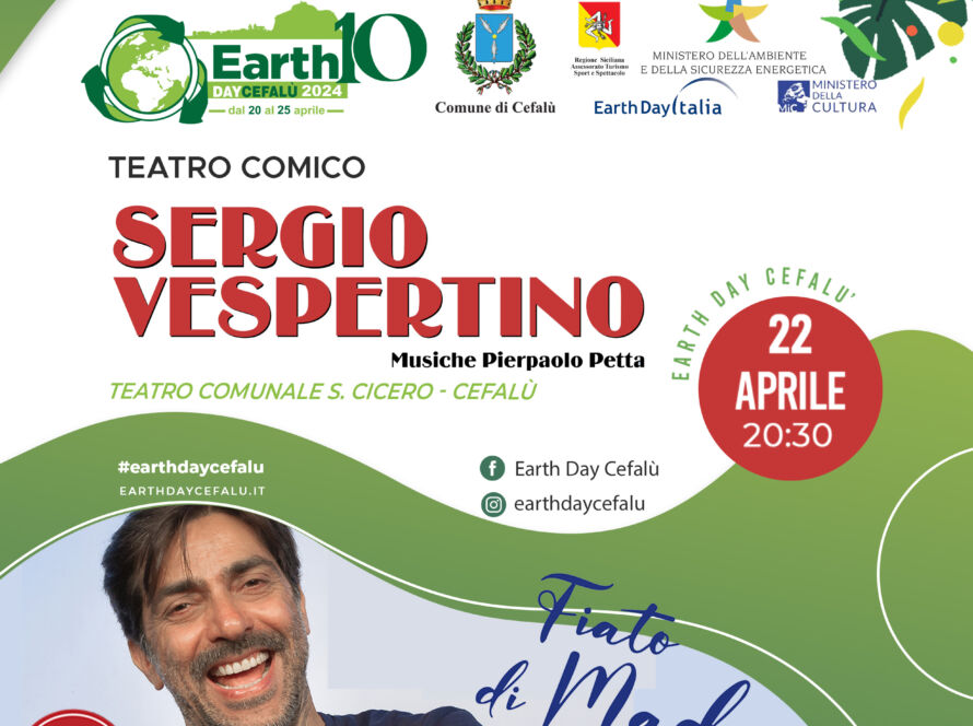 Sergio Vespertino Earth Day Cefalu