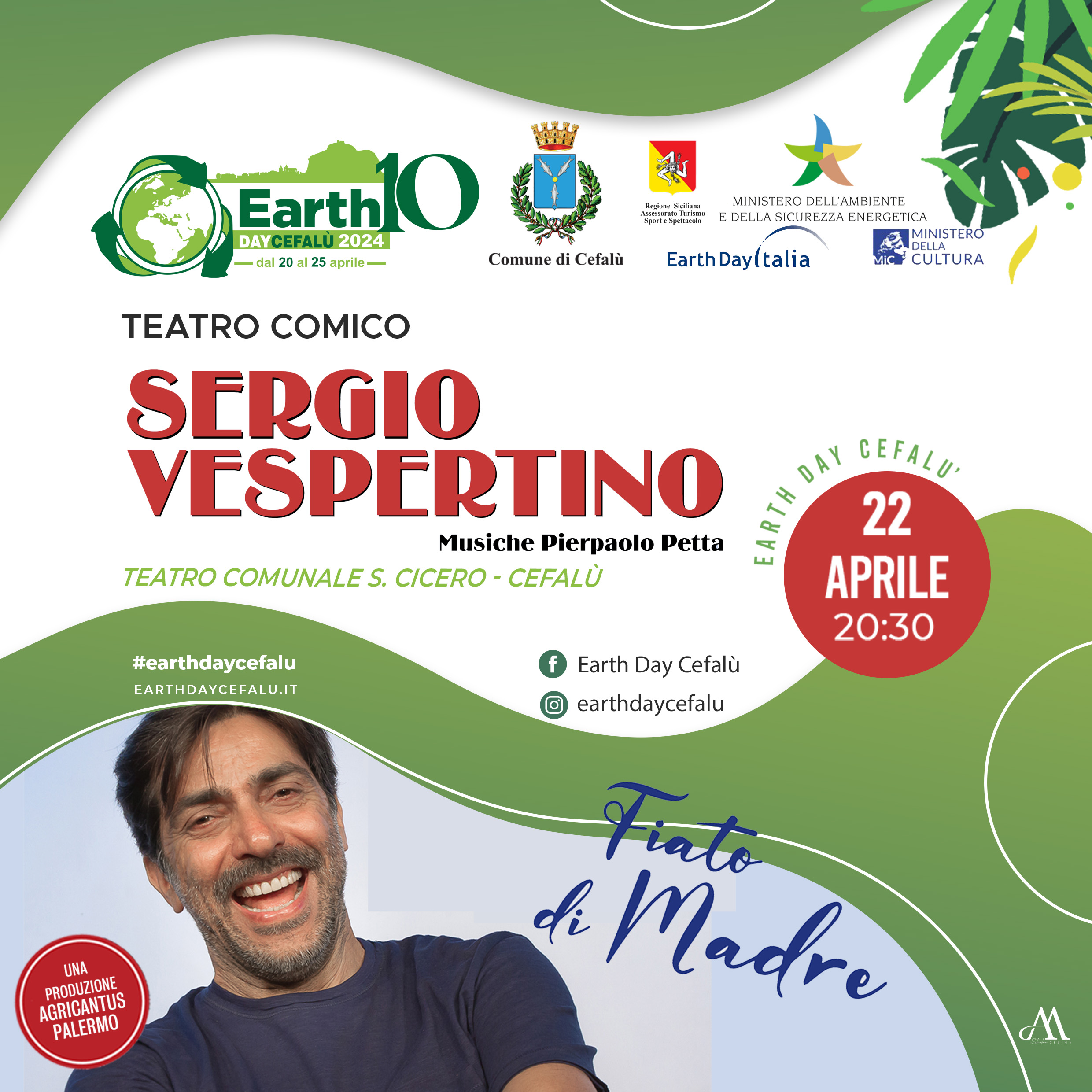 Sergio Vespertino Earth Day Cefalu